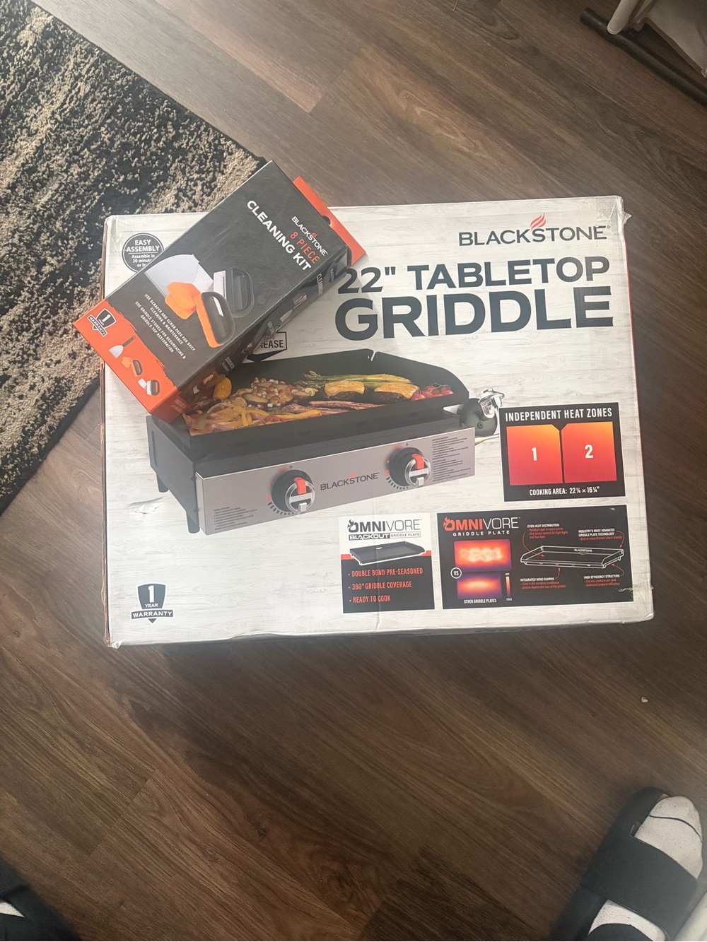 Brand new black stone griddle